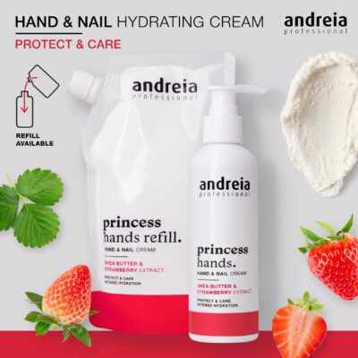 Creme Hidratante Princess Hands Recarga Andreia 400ml